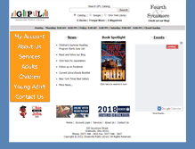Tablet Screenshot of greenville-publiclibrary.org